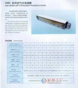 KMC系列空氣式母線槽 賦能電力傳輸?shù)母咝Ы鉀Q方案